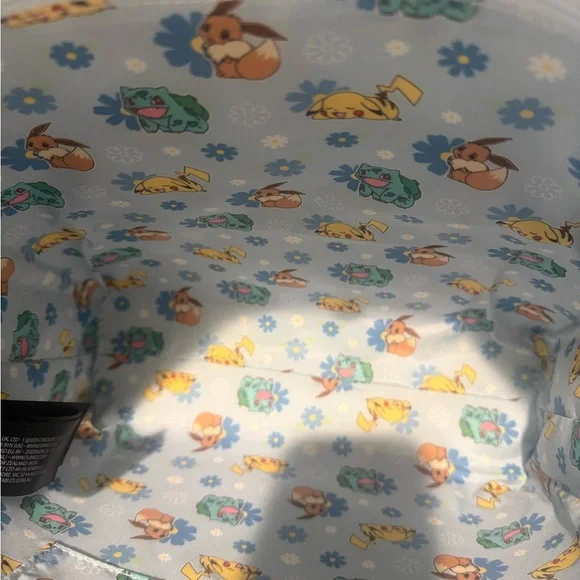 NWT Loungefly Pokemon Floral Tote Bag and Coin Bag Set - Picture 8 of 9